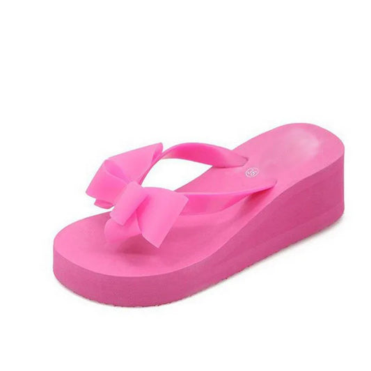 Hot! New Fashion Summer Women Platform High Heel Flip Flops Beach Sandals. Sandalka Dumarka.